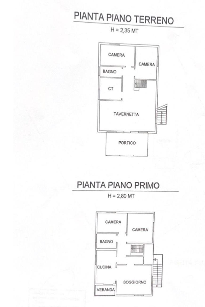 Villa via Monte Mucrone, 8, Cerrione - planimetria 1