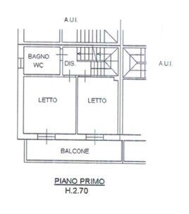 Villa via Larga di Pievesestina, Cesena - floor plans 1