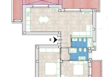 marina unita 5.jpg - Four-room apartment Carrara - photo 1