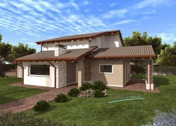 rendering cicogna.jpg - Terreno edificabile Via Don Enea Melotti snc, Roveredo di Guà - foto 1