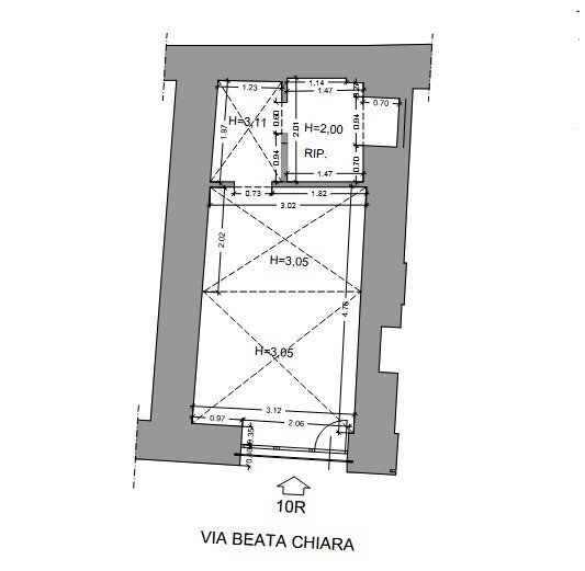 1.jpg - Box Via Beata Chiara 10, Genova - planimetria 1