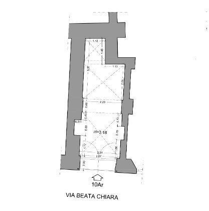 1.jpg - Box Via Beata Chiara 10, Genova - planimetria 1