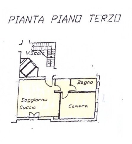 Bilocale via giuriolo, 9, Molinella - planimetria 1