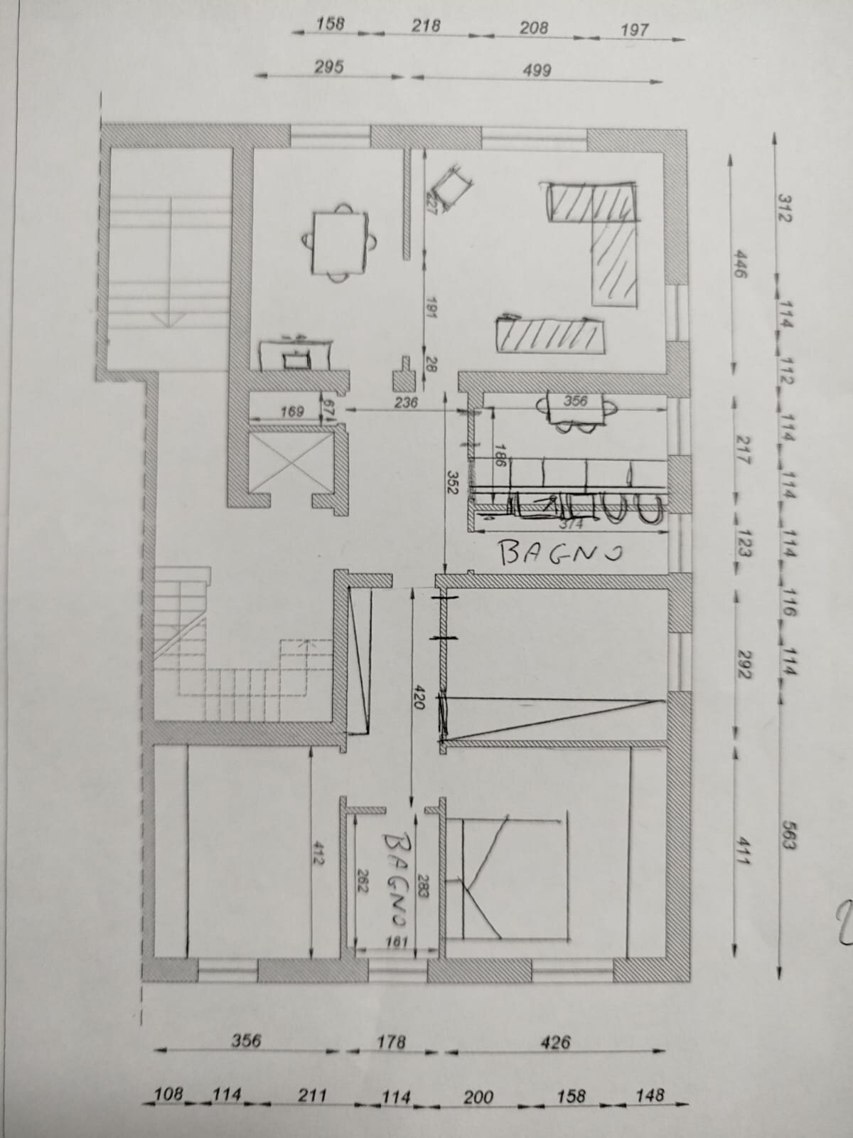 Apartment Viale L. A. Muratori, Modena - floor plans 1