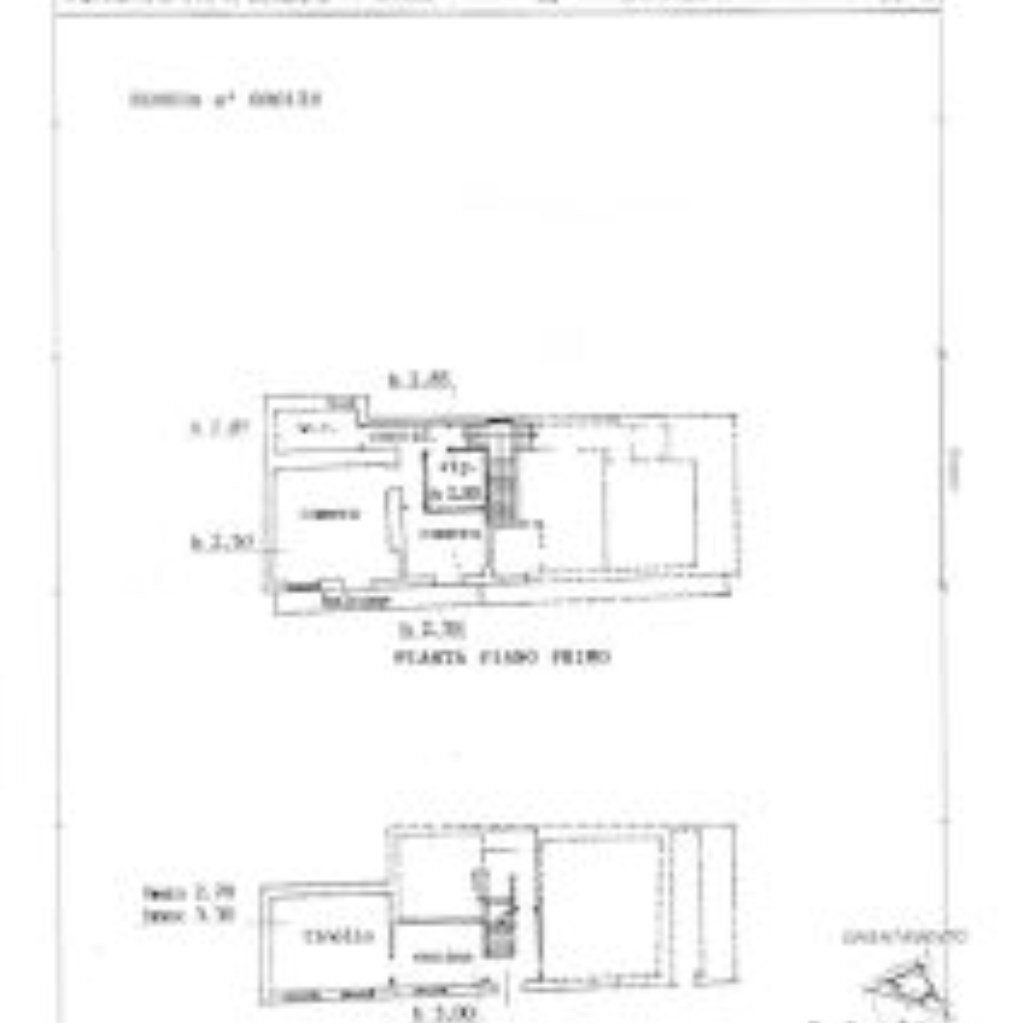 Independent house Via Ripasso, 9, Busca - floor plans 1
