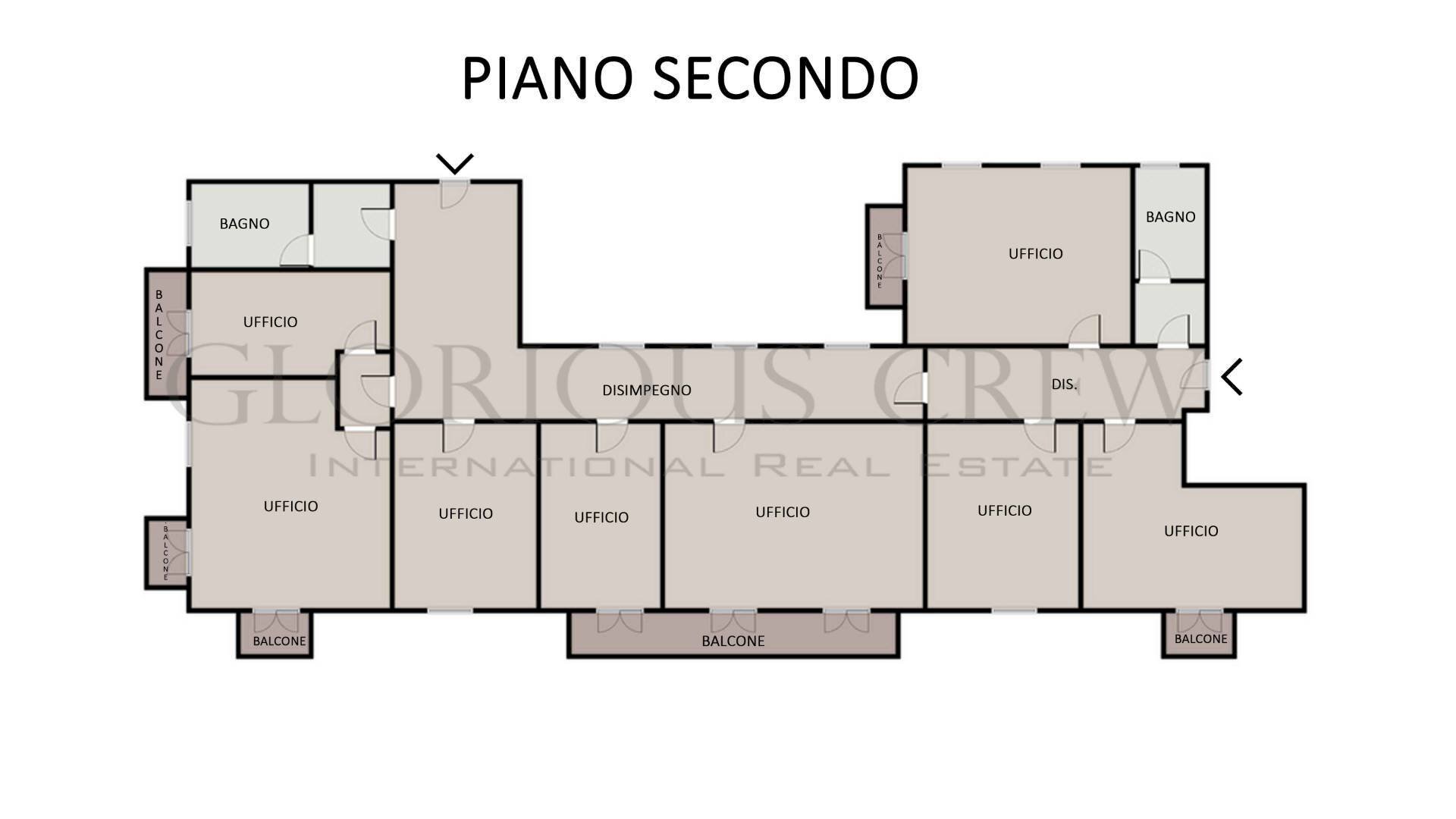 Foto 21 - Ufficio Via Panzacchi, Milano - planimetria 1