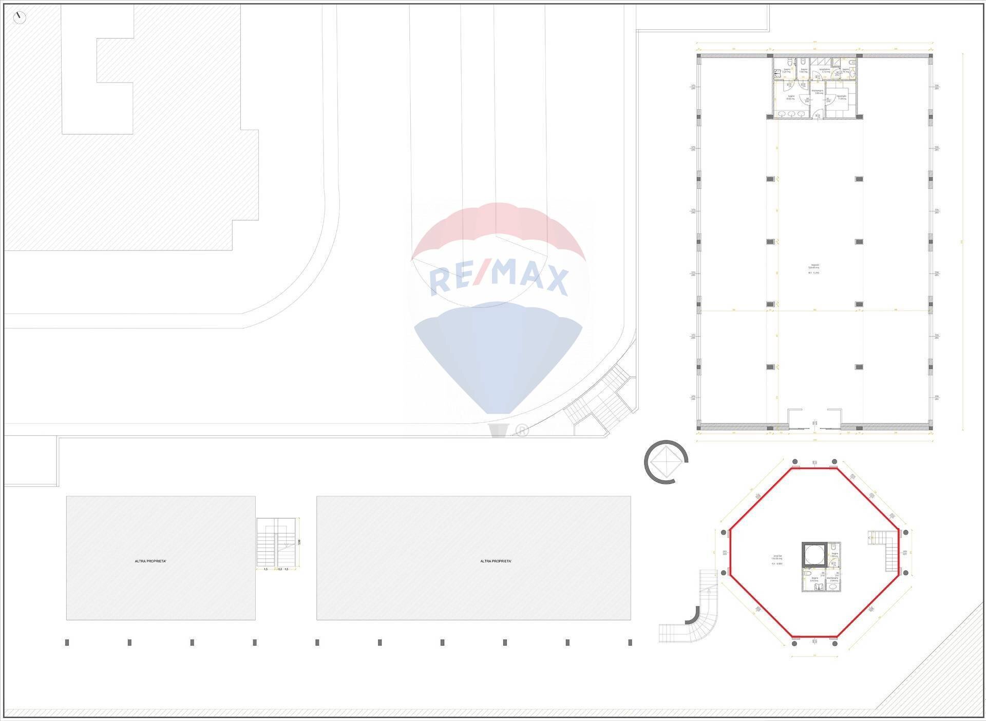 PIANO TERRA - Ufficio Località Parola, Fidenza - planimetria 1