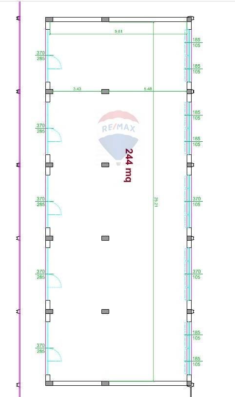 PLANIMETRIA LOCALE - Office Loc. Parola, Fidenza - floor plans 1