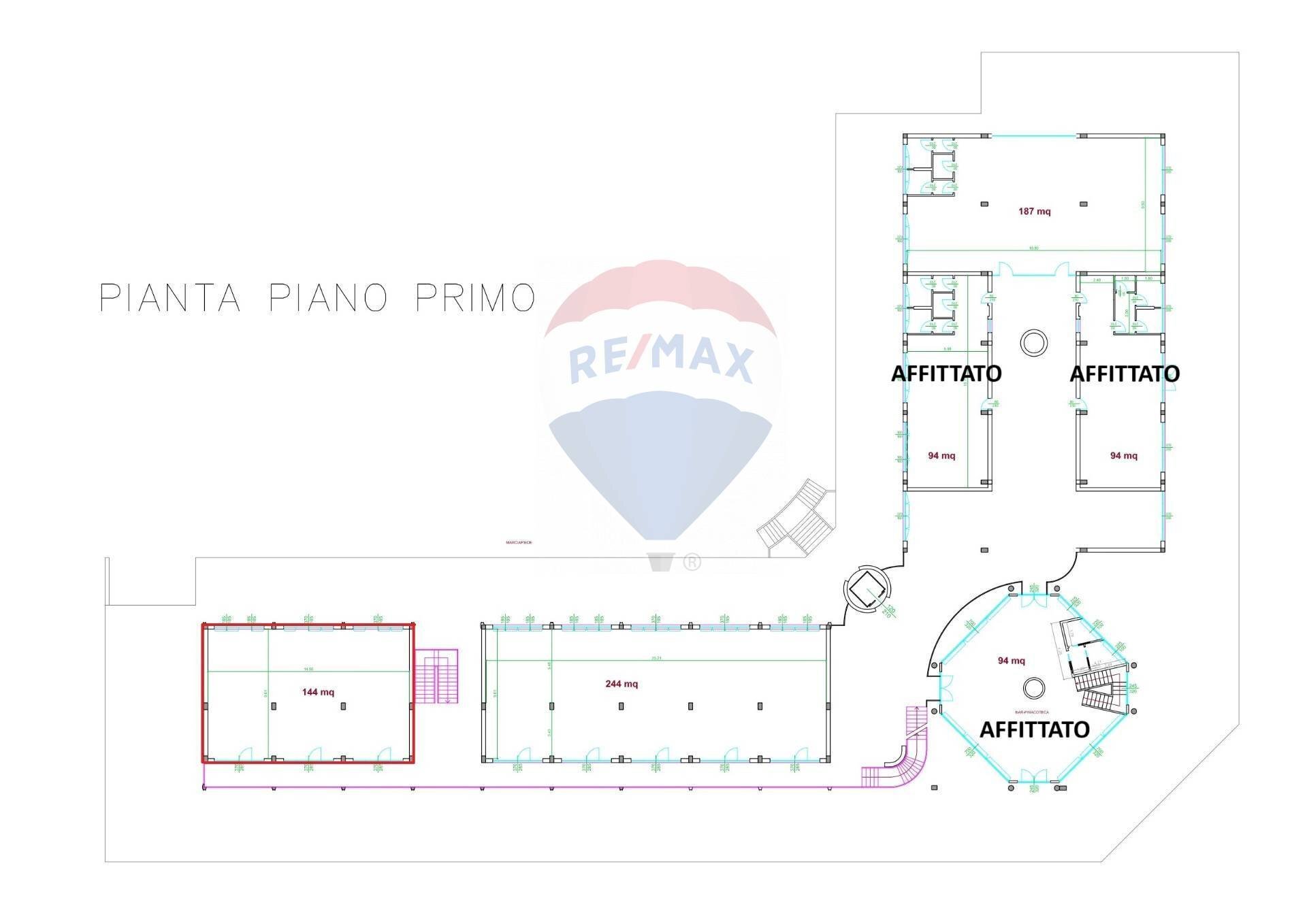 Pianta 2D - Office Loc. Parola, Fidenza - floor plans 1