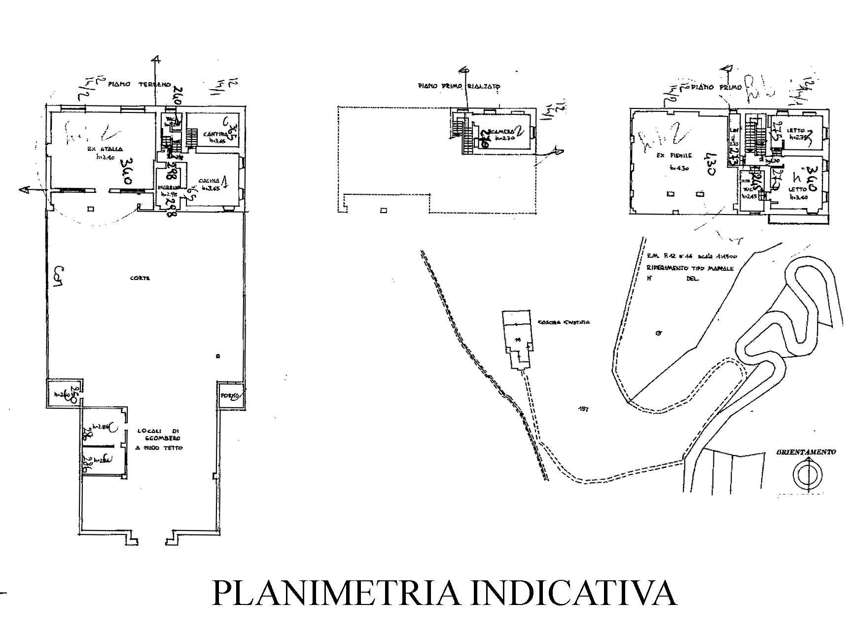 Foto 15 - Rustic Via Cascina Giustizia, Lauriano - floor plans 1