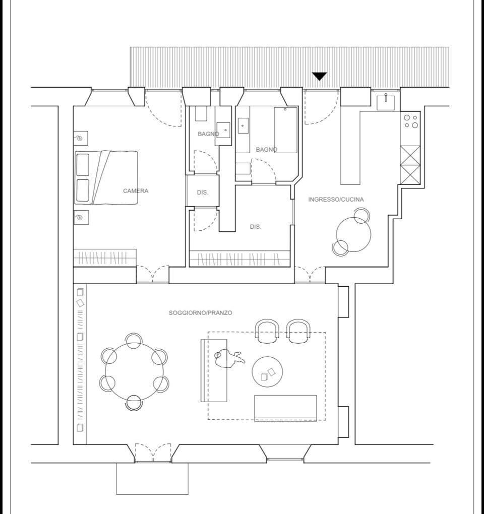 Foto 34 - Trilocale Via Mantova
 
17, Milano - planimetria 1