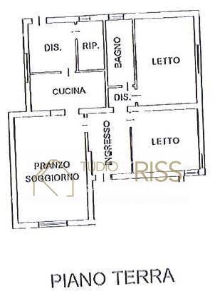 Foto 46 - Casa indipendente Via Quercia, Ferrara - planimetria 1