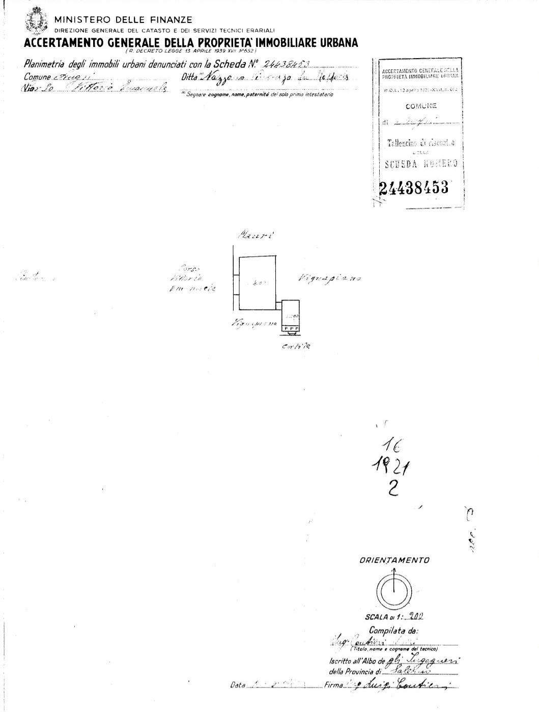 Foto 3 - Commercial Premises CORSO VITTORIO EMANUELE
 
16, Angri - floor plans 1