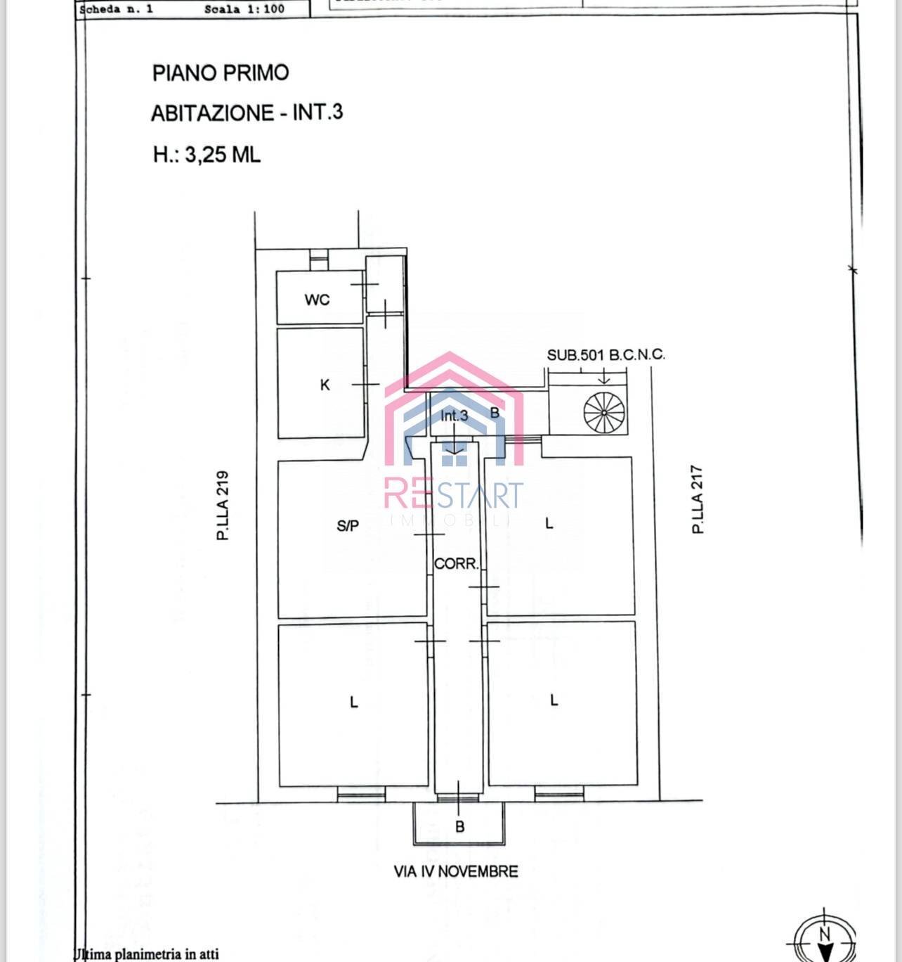 Foto 28 - Attic via IV novembre
 
27, Nettuno - floor plans 1