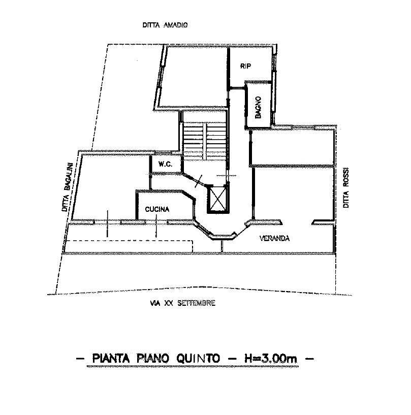 Foto 20 - Quadrilocale San Benedetto del Tronto - planimetria 1