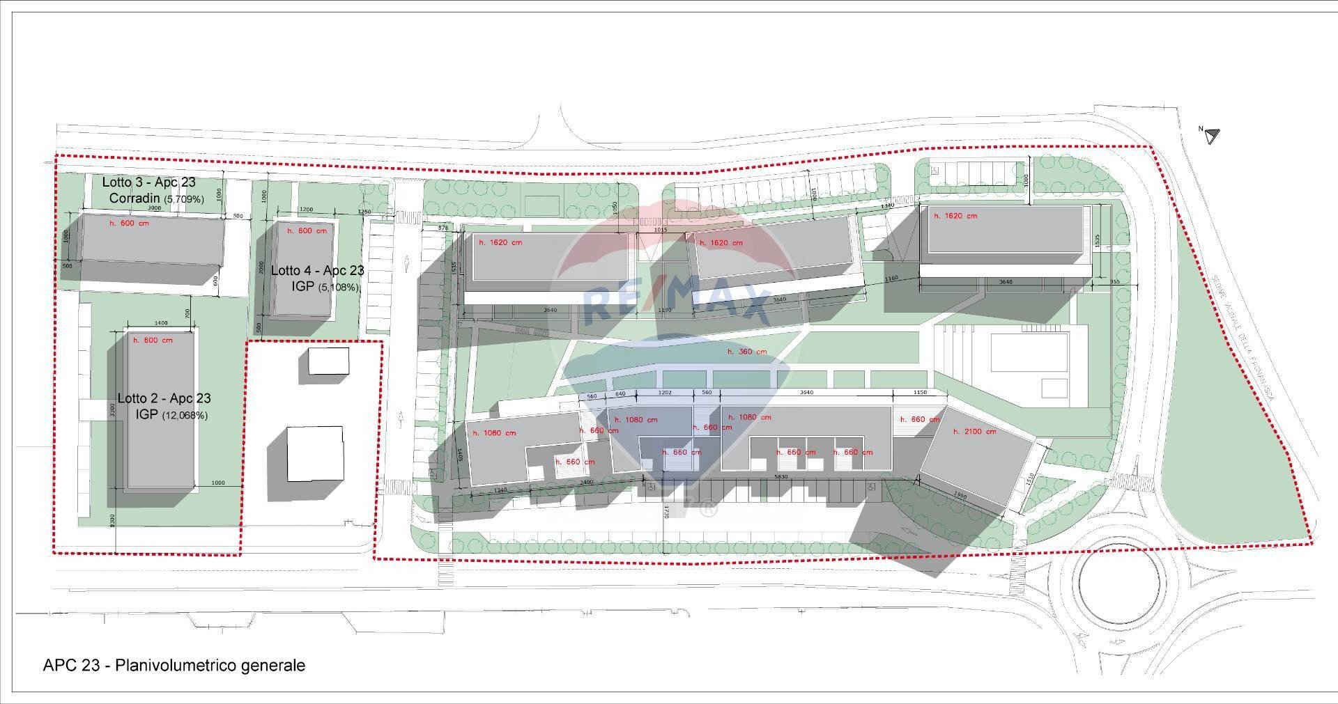 Pianta 2D - Terreno edificabile Via Mario Albino Bonicalza
 
snc, Cassano Magnago - foto 3