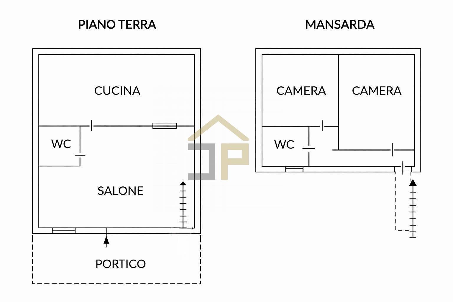 Foto 23 - Villa a Schiera Contrada Giudeo, Balestrate - planimetria 1