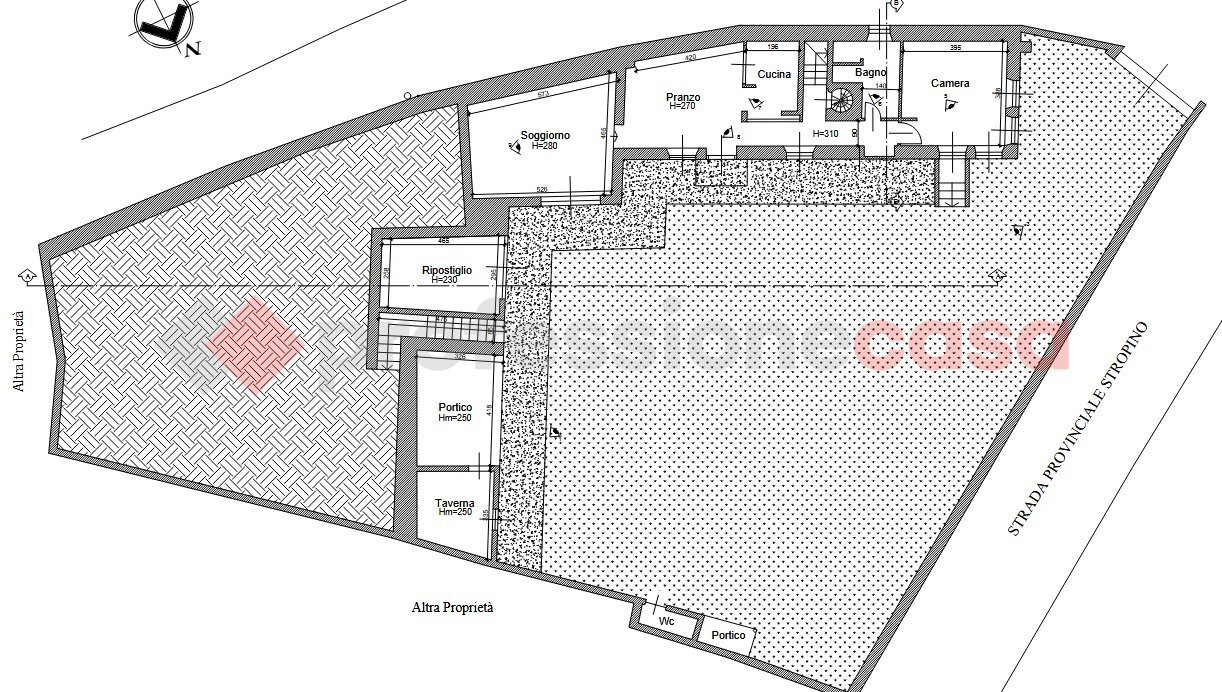 Villa via monte zeda, Stresa - planimetria 1