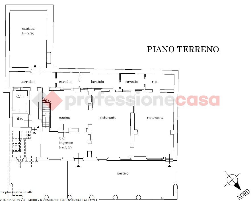 Stabile - Palazzo piazza Del Popolo, Arona - planimetria 1