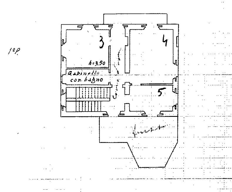 Villa via Armando Diaz, Lesa - planimetria 1