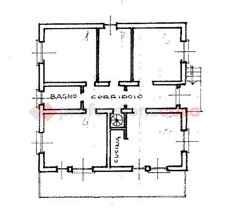 Casa indipendente via ALLA CARTIERA, Lesa - planimetria 1
