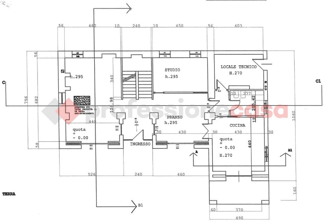 Casa indipendente via nazionale, Borgomanero - planimetria 1