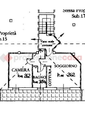 Bilocale via roma, Dormelletto - planimetria 1