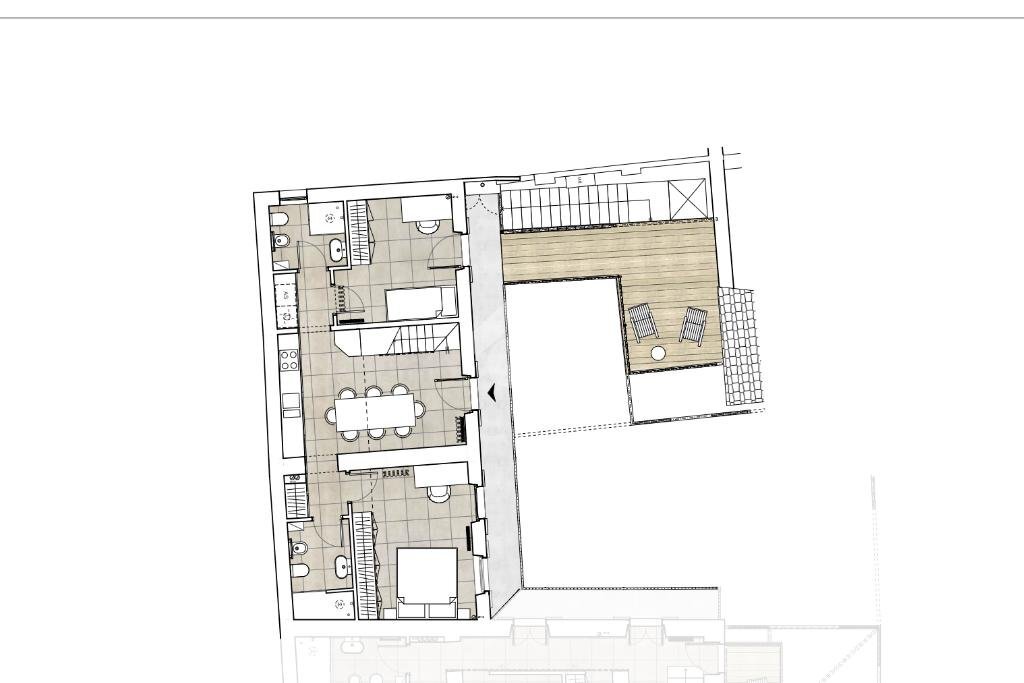 Quadrilocale Via Ospedale, Rivarolo Canavese - planimetria 1