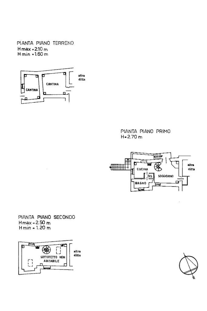 Casa semi indipendente Via A .Doria, San Pietro Val Lemina - planimetria 1