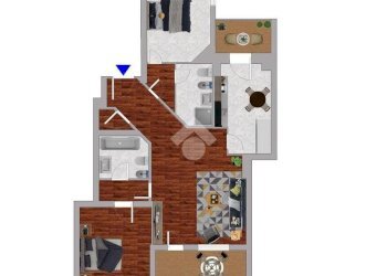 Trilocale Via Valenza, Milano (zona Porta Genova) - foto 47