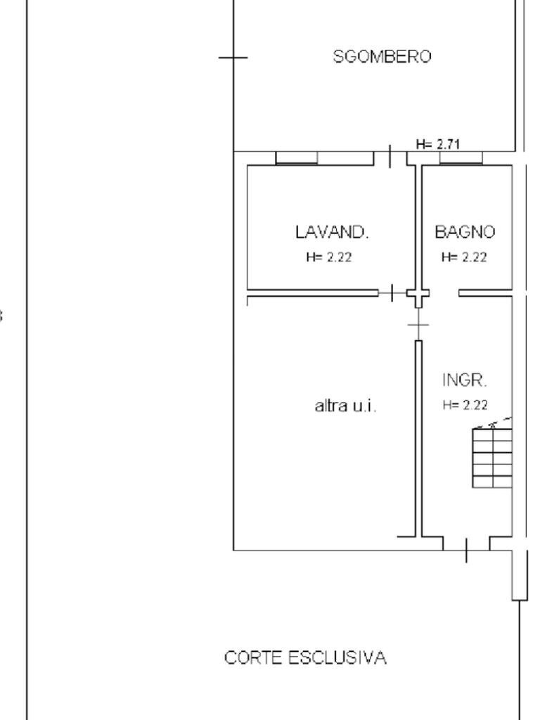 Independent house Via Bruno Buozzi, Alfonsine - floor plans 1
