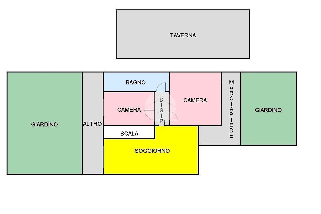 Quadrilocale Via XX settembre, Borgaro Torinese - planimetria 1