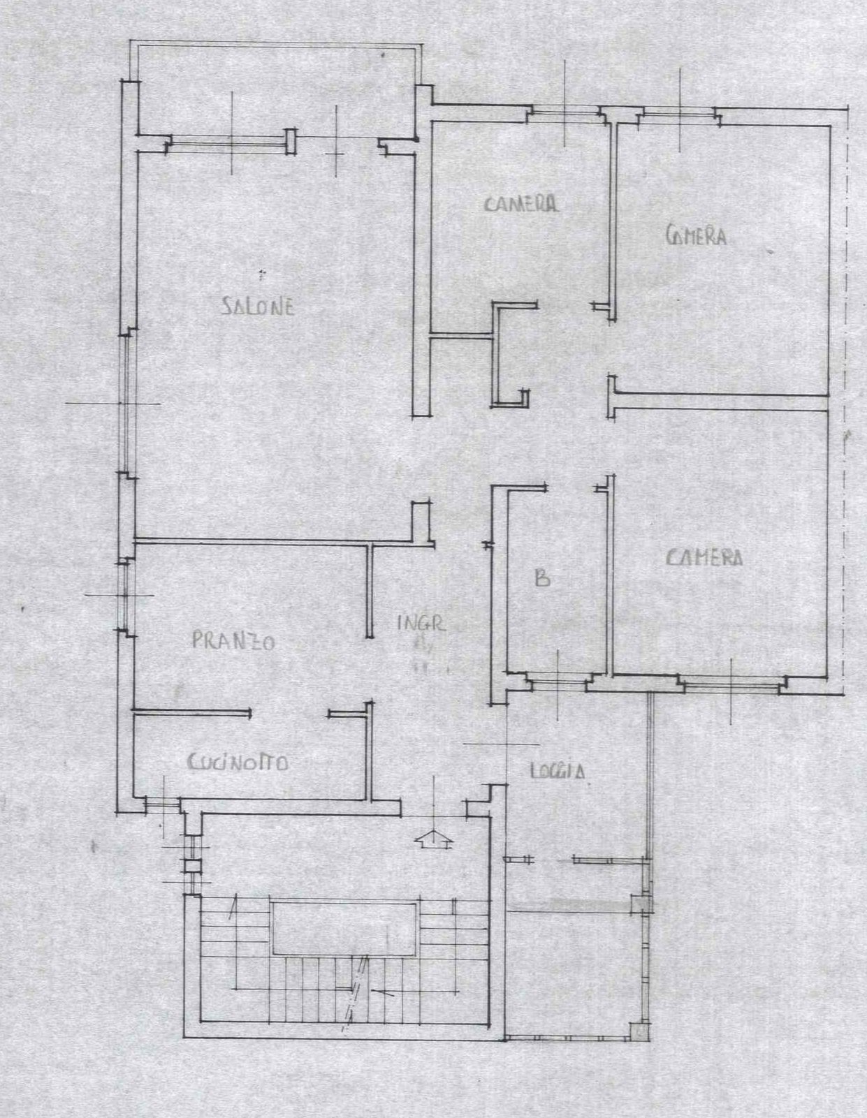 Apartment Empoli - floor plans 1