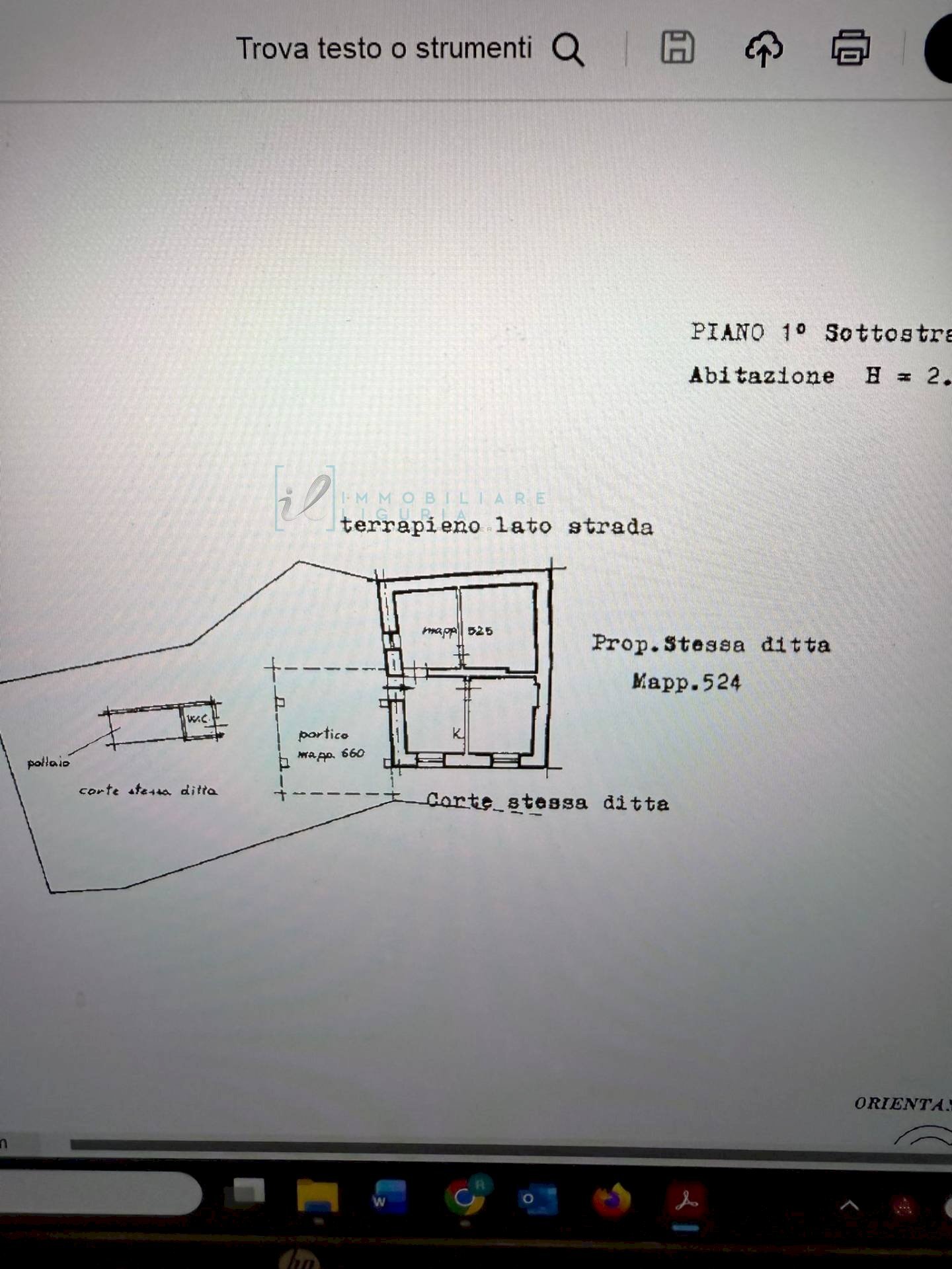 Foto 44 - Rustico Via la posta 12, Pieve di Teco - planimetria 1