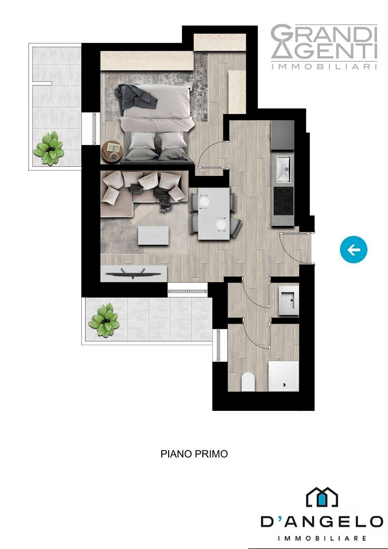 Foto 15 - Bilocale via baracca
 
1, Verona - planimetria 1