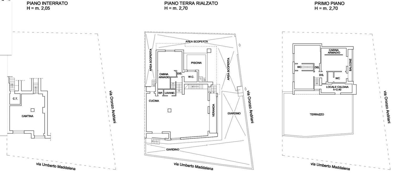 Foto 66 - Villa Via Oronzo Andriani
 
3, Brindisi - planimetria 1