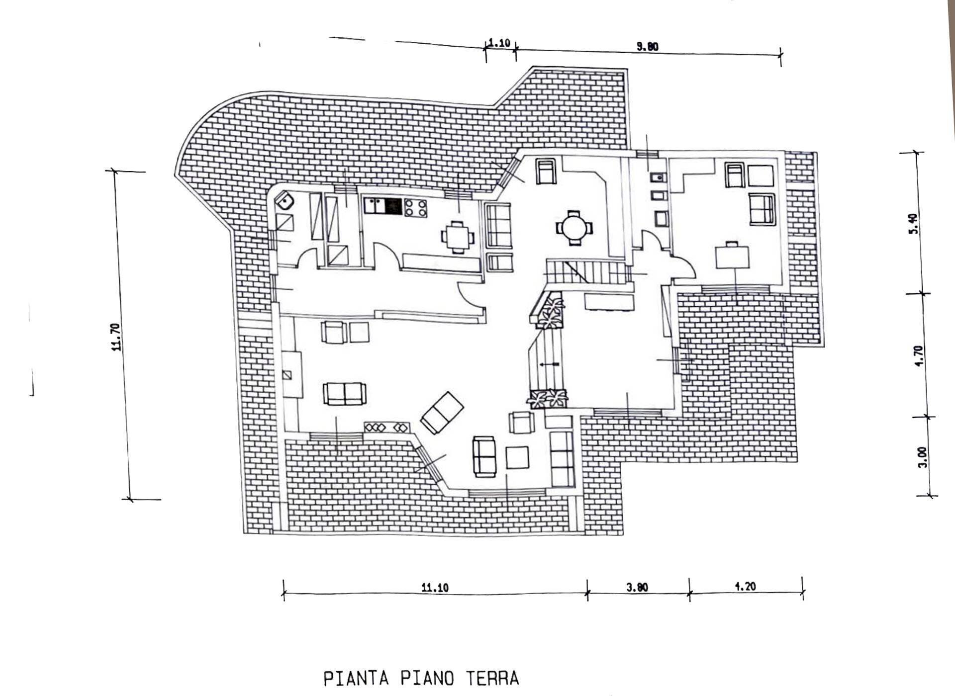 Foto 69 - Villa via Gaeta
 
35, Ceccano - planimetria 1