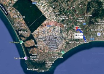 Posizione della mappa - Trilocale VIA BONIFICATORI DELLA PALUDE PONTINA
 
18, Terracina - foto 17