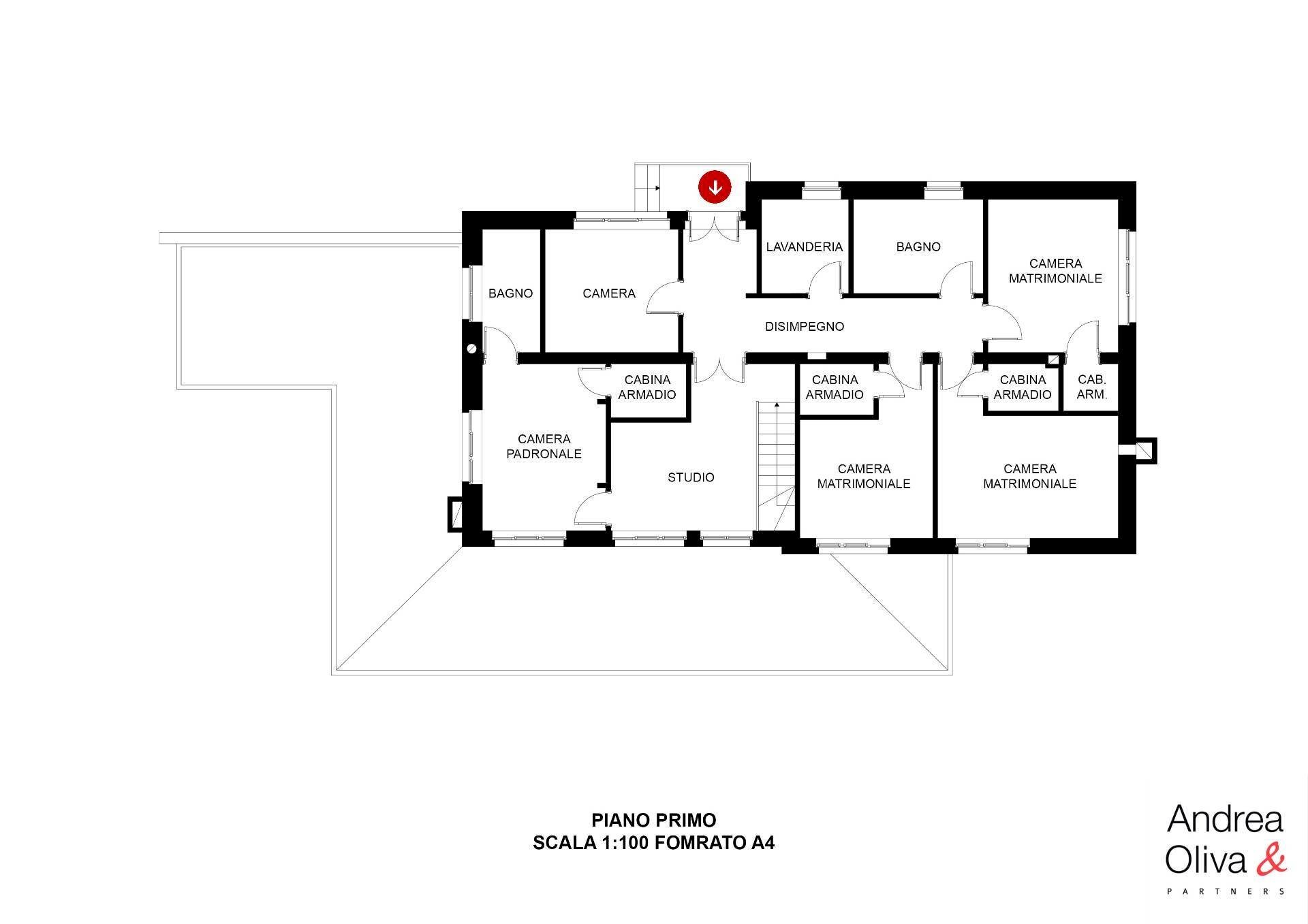 Foto 35 - Villa Strada Vicentina, Trieste - planimetria 1