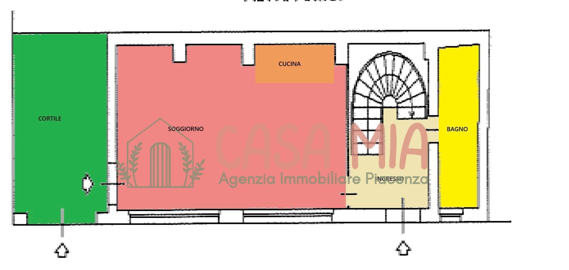 Foto 30 - Casa semi indipendente Via Andrea Costa, Castel San Giovanni - planimetria 1