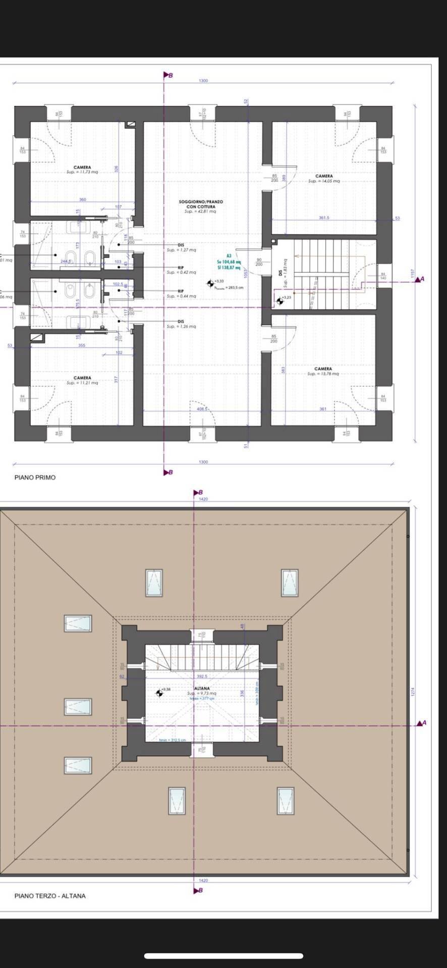 Foto 59 - Appartamento Stradello Scartazzetta
 
59, Modena - planimetria 1