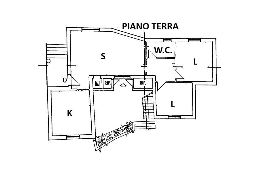 Villa Bifamiliare Strada San Paolo, Martina Franca - planimetria 1