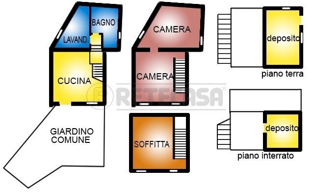 Retecasa_Cornedo - Casa semi indipendente Localita' San Stefano 28, Castelgomberto - planimetria 1
