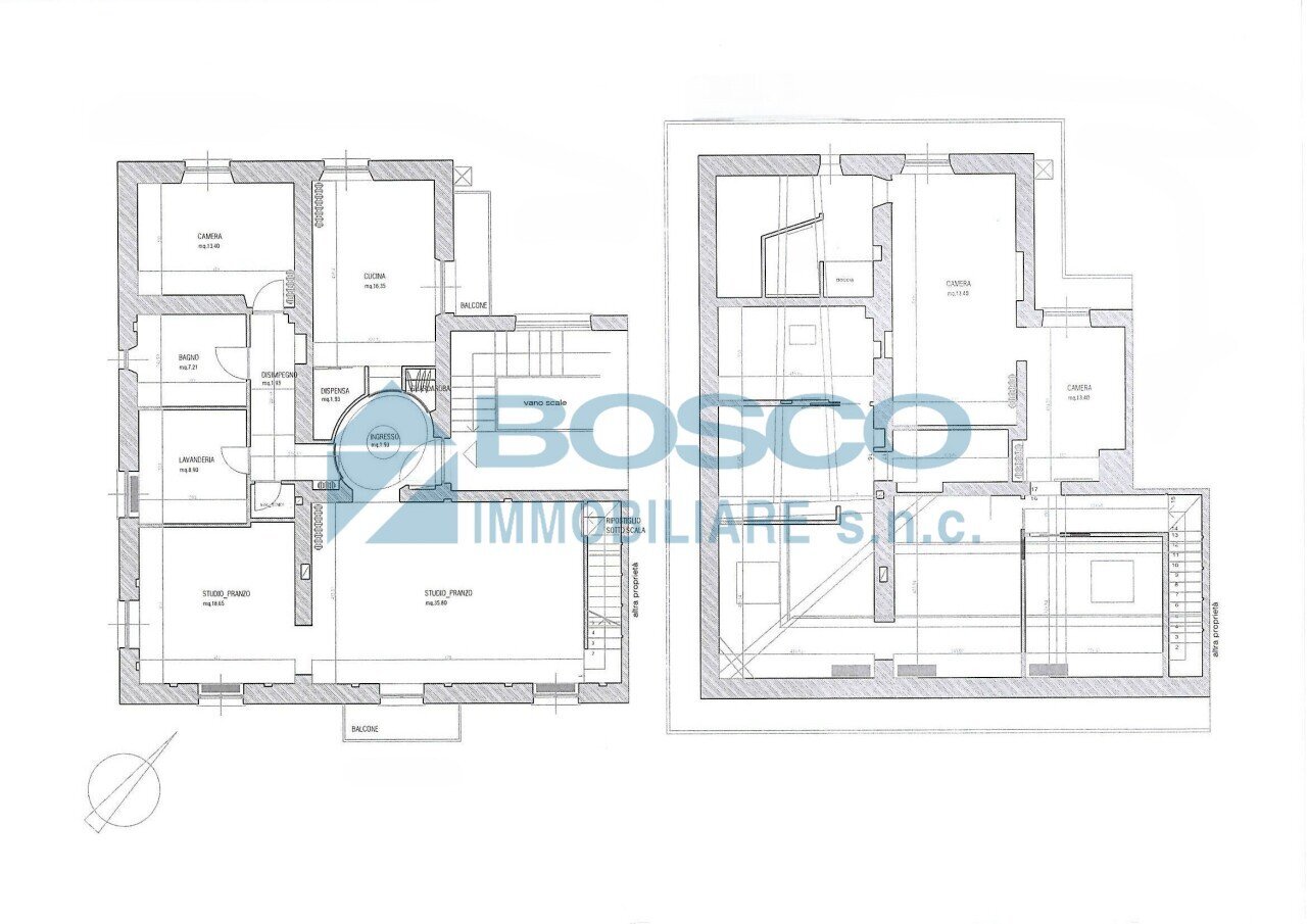 20260423_163806_0002.jpg - Appartamento Via Prione, La Spezia (zona Centro Storico) - planimetria 1