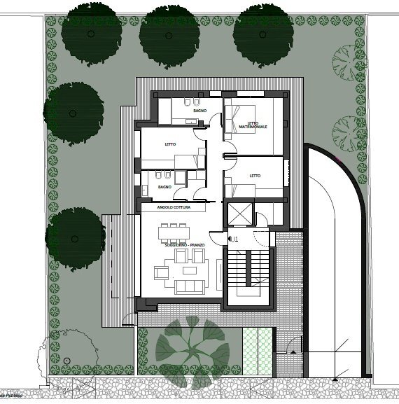 Appartamento Modena (zona Circoscrizione 1) - planimetria 1