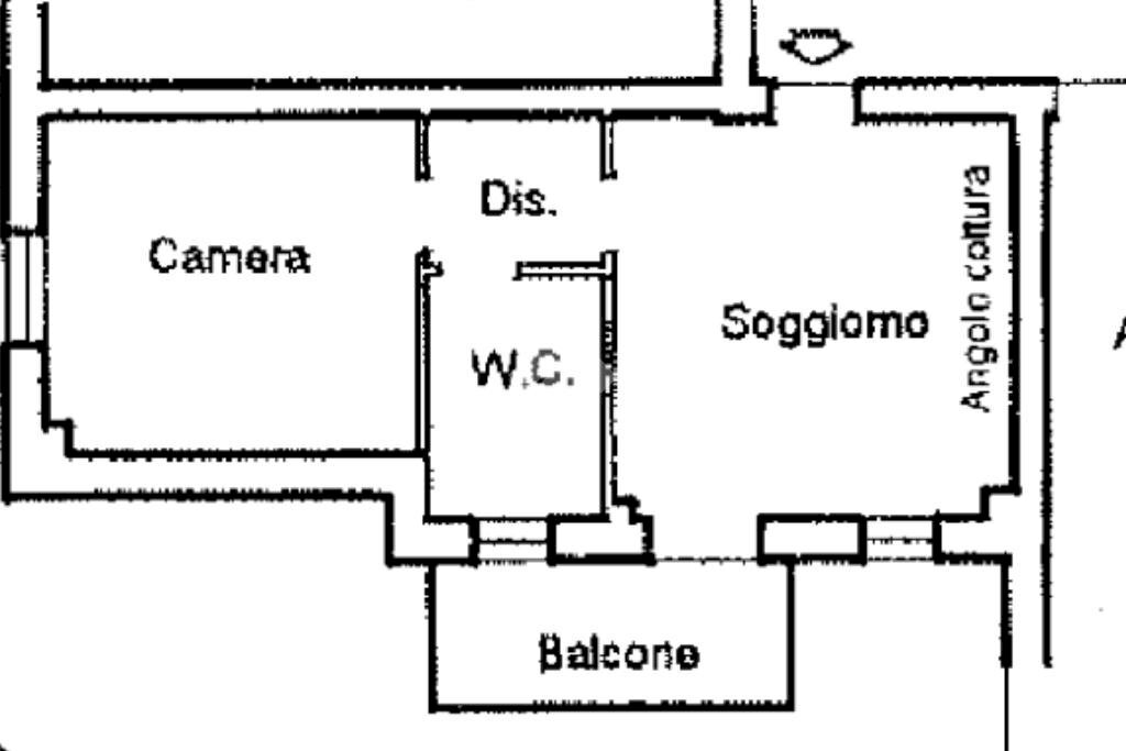 Bilocale Via Castellaccio, Valsamoggia - planimetria 1