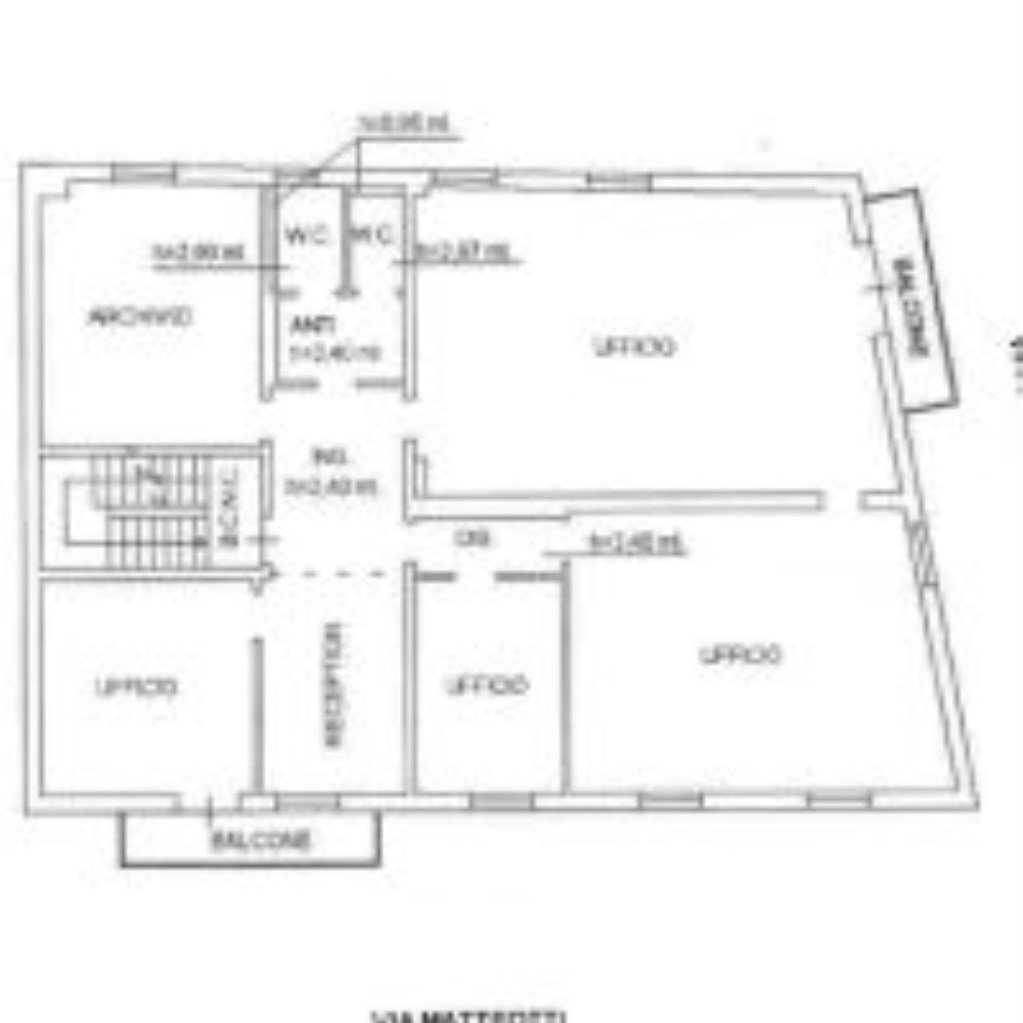 Office Via Giacomo Matteotti, 24, San Pietro in Casale - floor plans 1