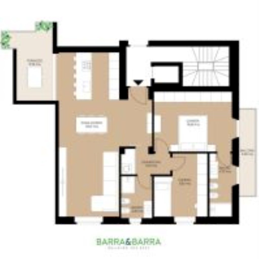 Three-room apartment Via Pier Carlo Boggio, 39, Cuneo (neighborhood Cuneo Nuova) - floor plans 1