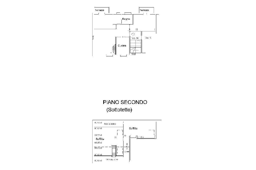 Appartamento Via amendola, Ameglia - planimetria 1
