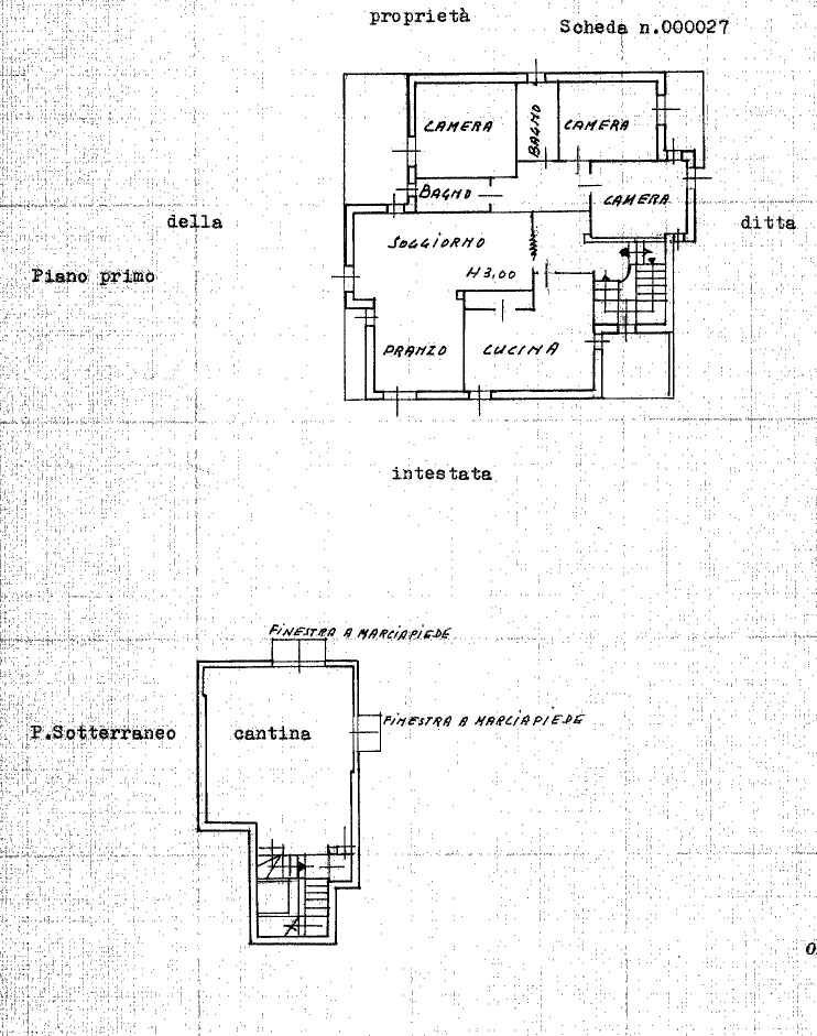 Villa Carrù - planimetria 1